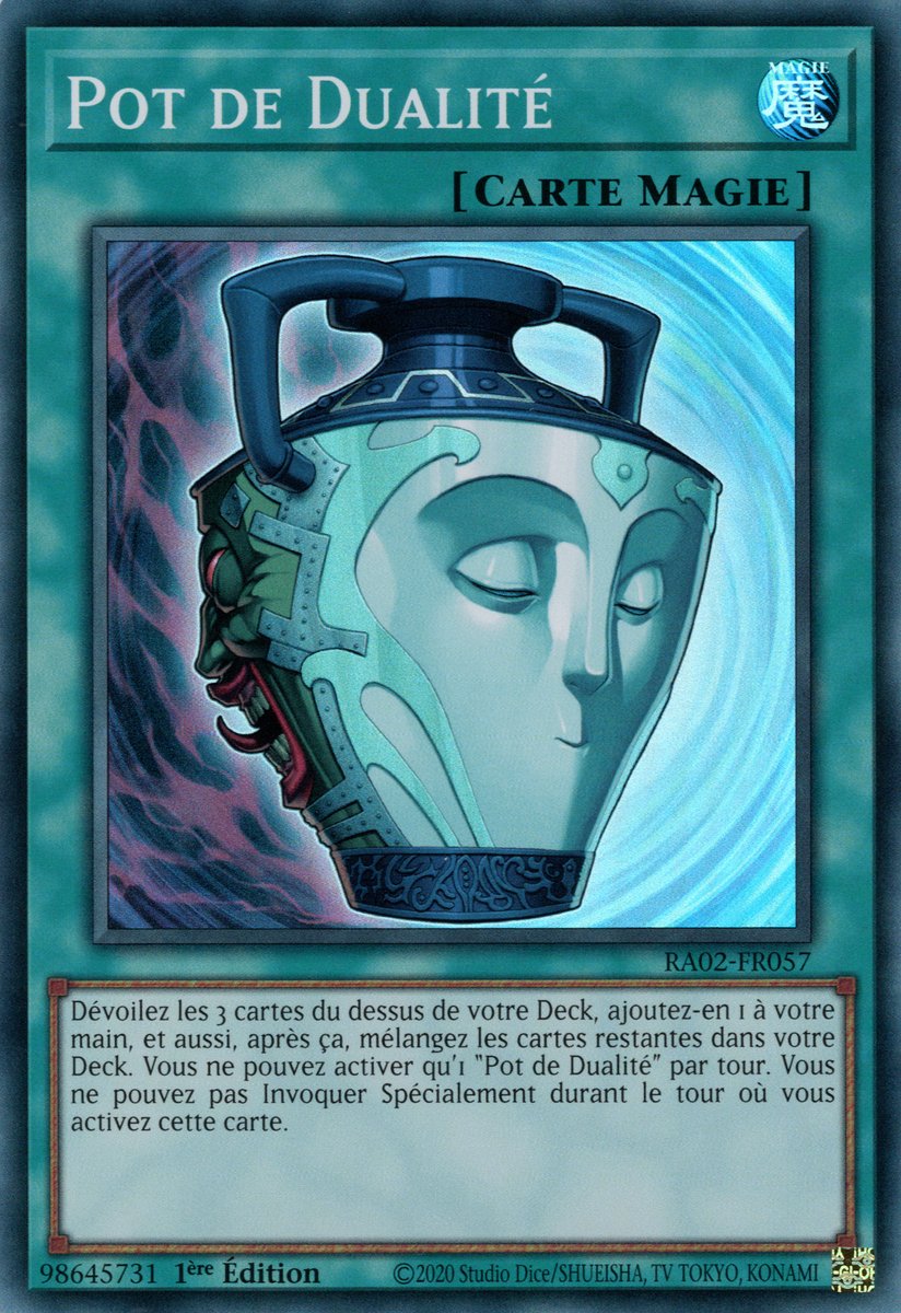 RA02-FR057 Pot de Dualité Super Rare