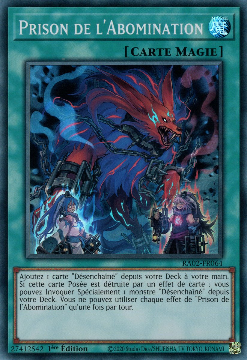 RA02-FR064 Prison de l'Abomination Super Rare