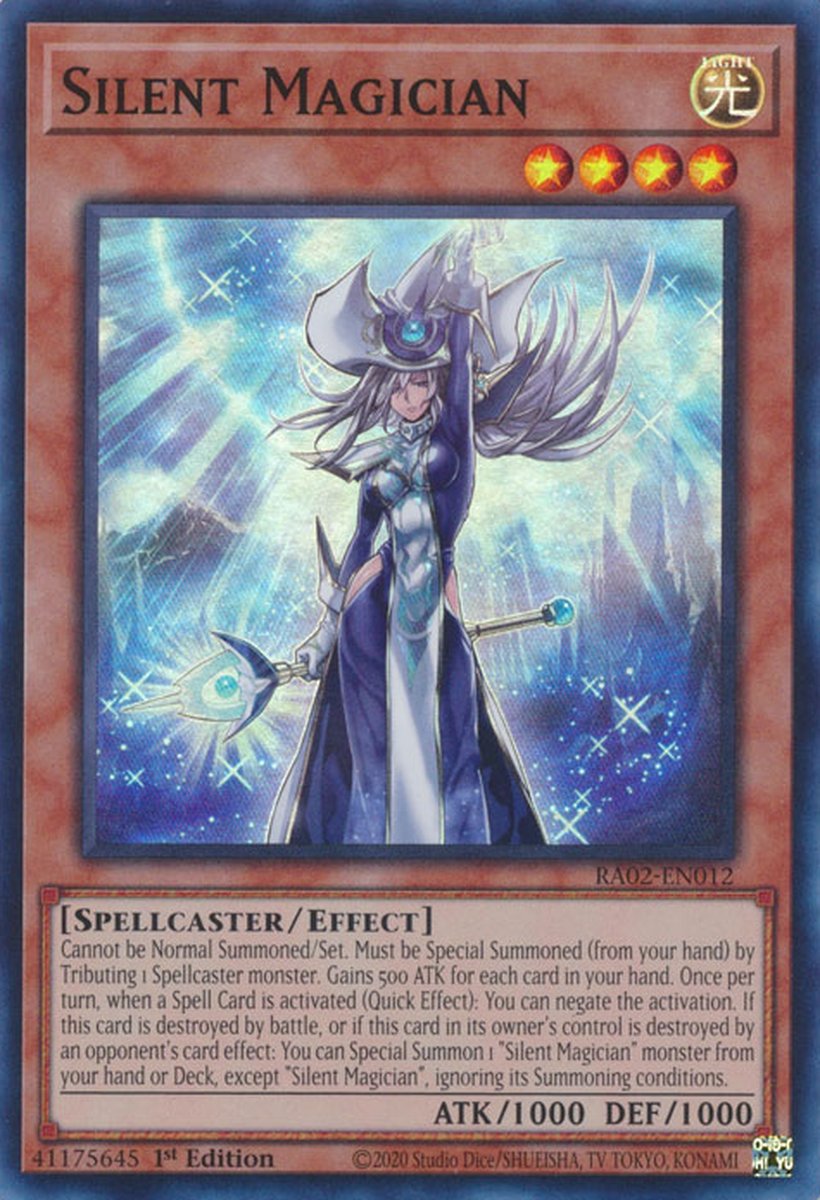 RA02-EN012 Silent Magician Super Rare