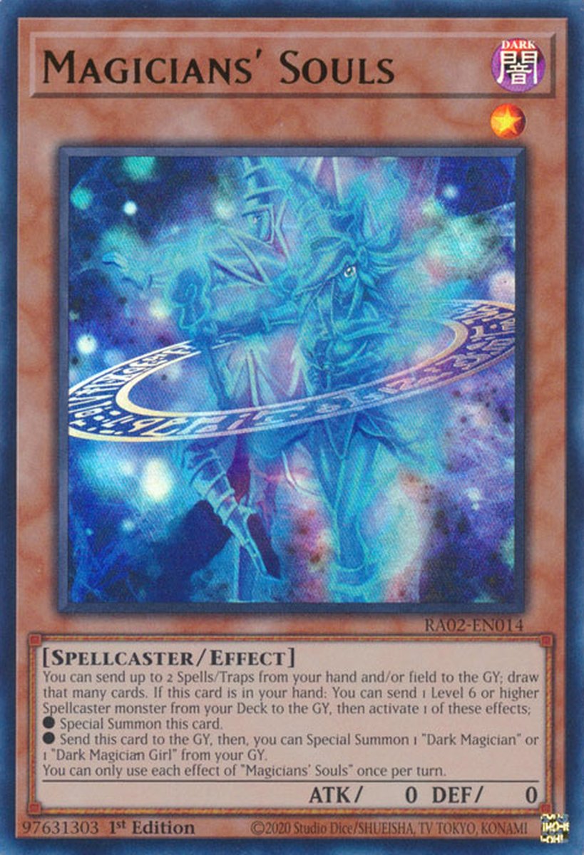 RA02-EN014 Magicians' Souls Super Rare