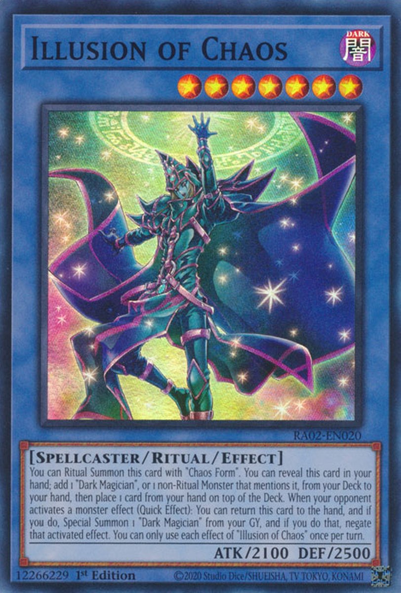 RA02-EN020 Illusion of Chaos Super Rare