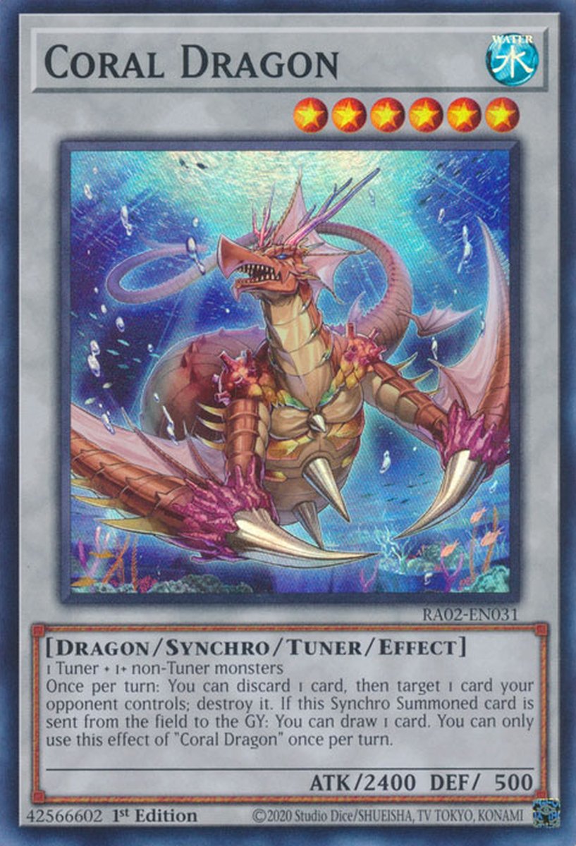 RA02-EN031 Coral Dragon Super Rare