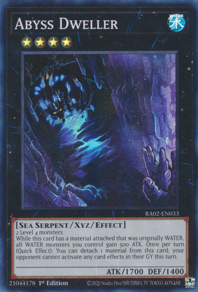 RA02-EN033 Abyss Dweller Super Rare