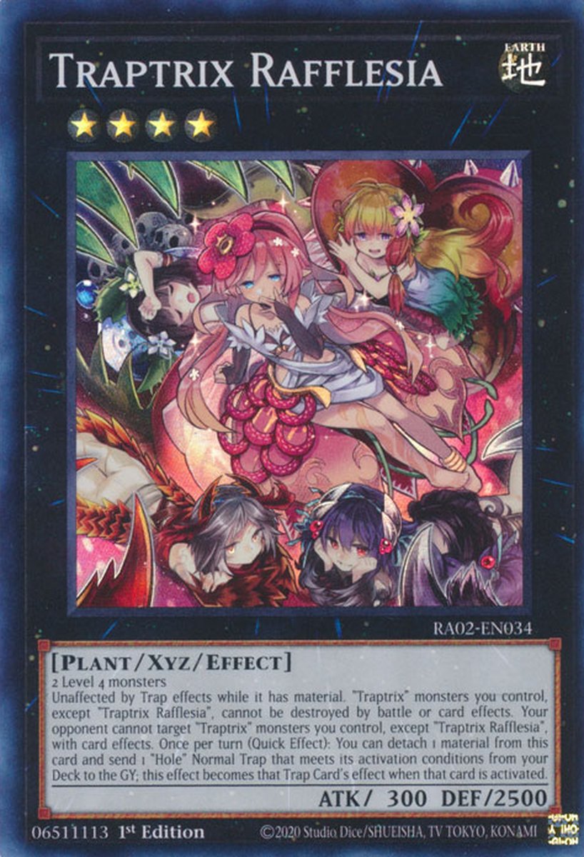 RA02-EN034 Traptrix Rafflesia Super Rare