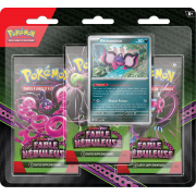 Pack 3 Boosters Pokémon Écarlate et Violet 6.5 - Fable Nébuleuse