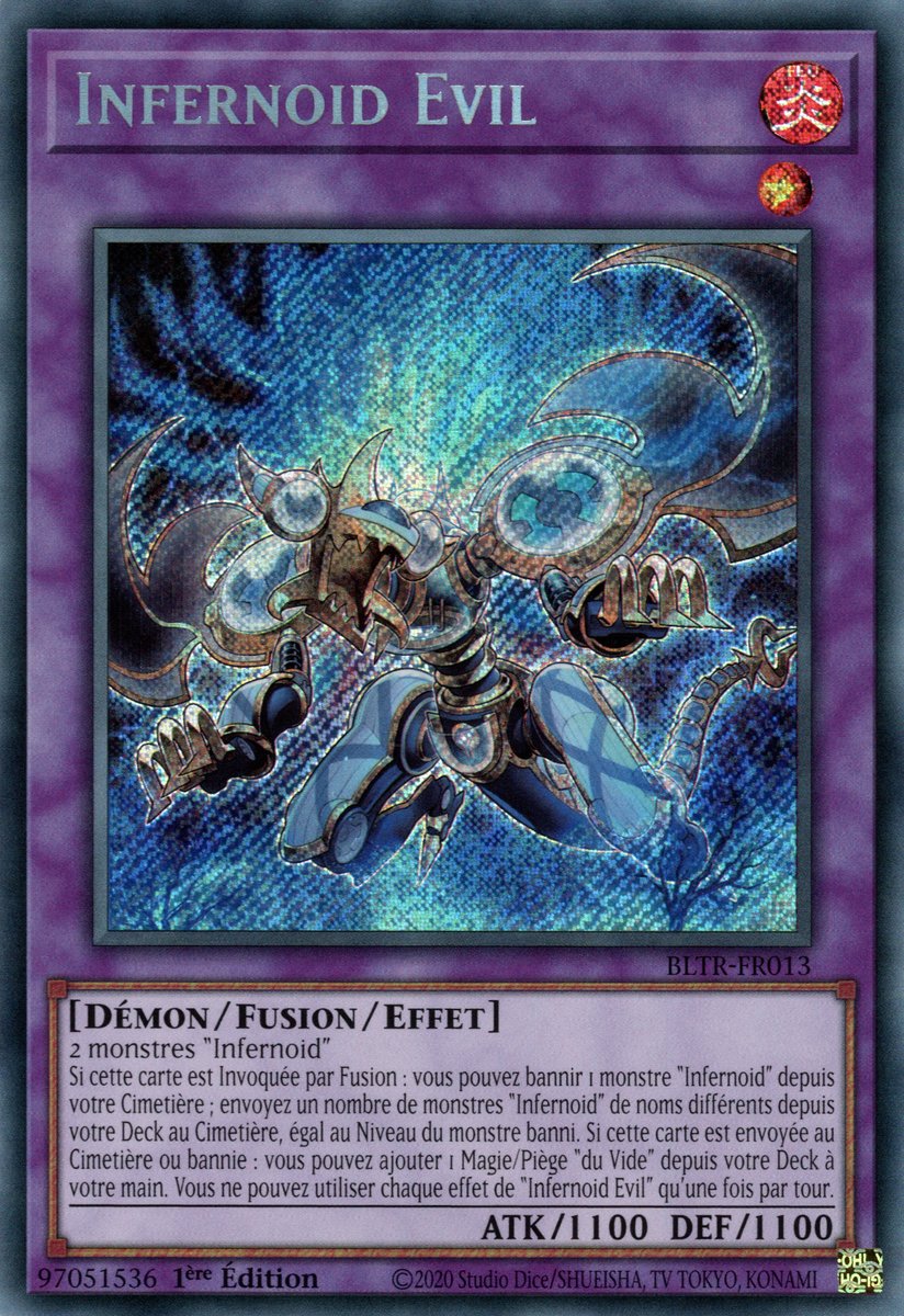 BLTR-FR013 Infernoid Evil Secret Rare