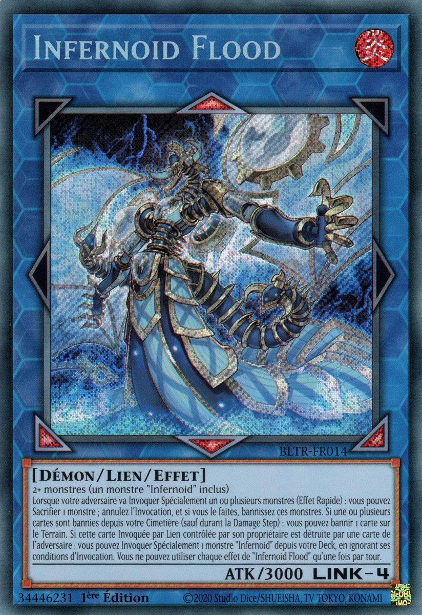 BLTR-FR014 Infernoid Flood Secret Rare