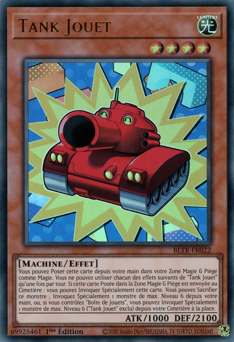 BLTR-FR022 Tank Jouet Ultra Rare