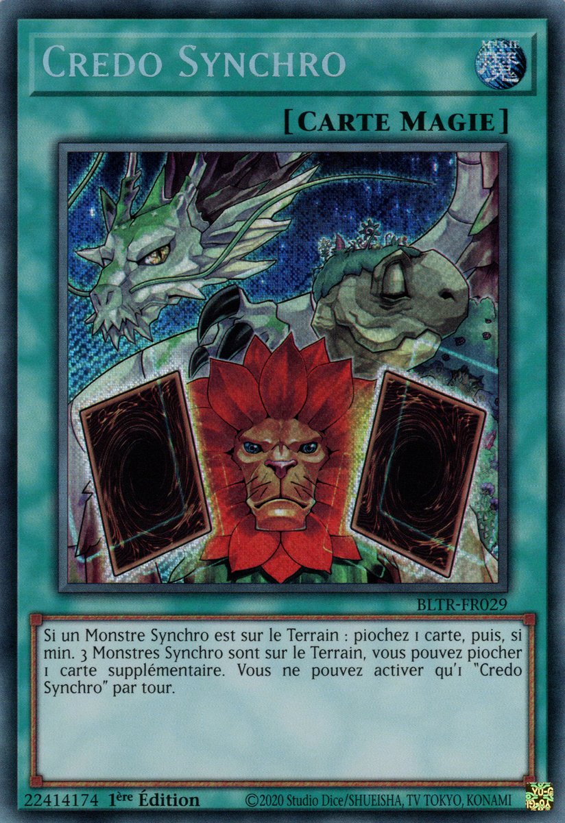 BLTR-FR029 Credo Synchro Secret Rare