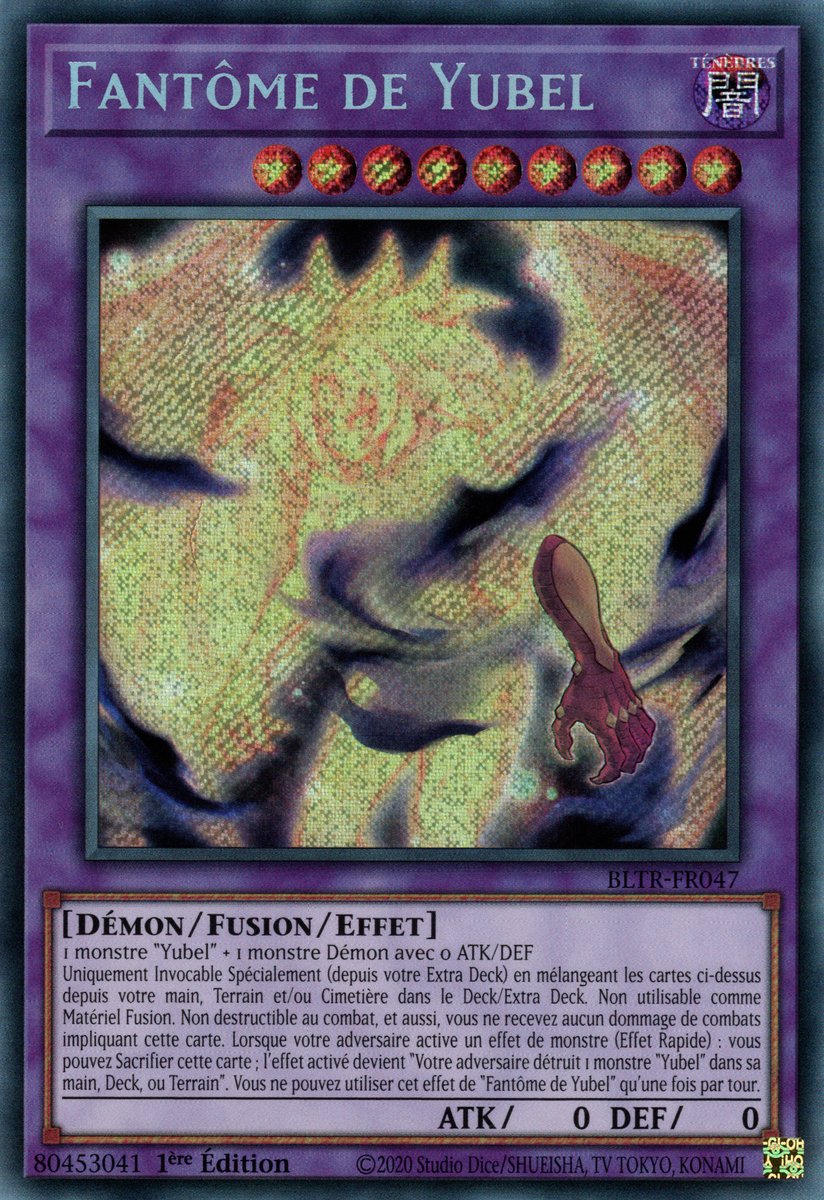 BLTR-FR047 Fantôme de Yubel Secret Rare