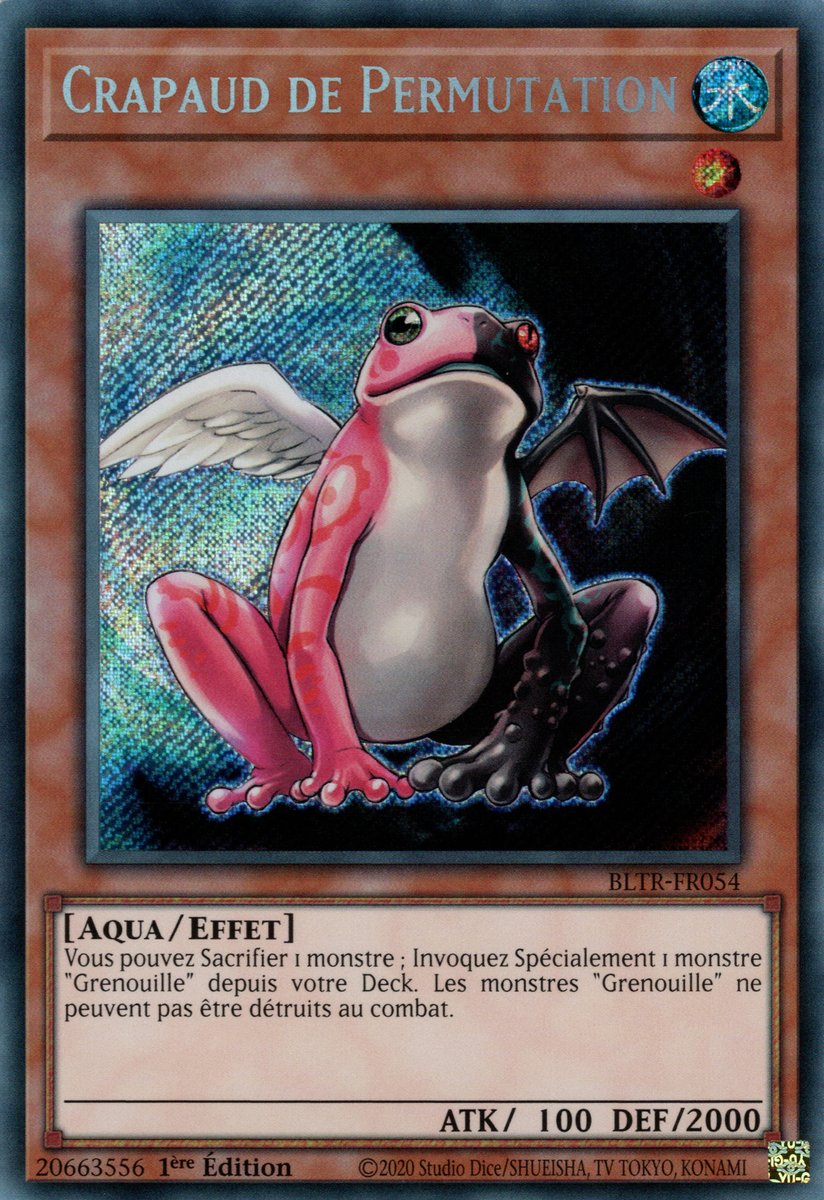 BLTR-FR054 Crapaud de Permutation Secret Rare