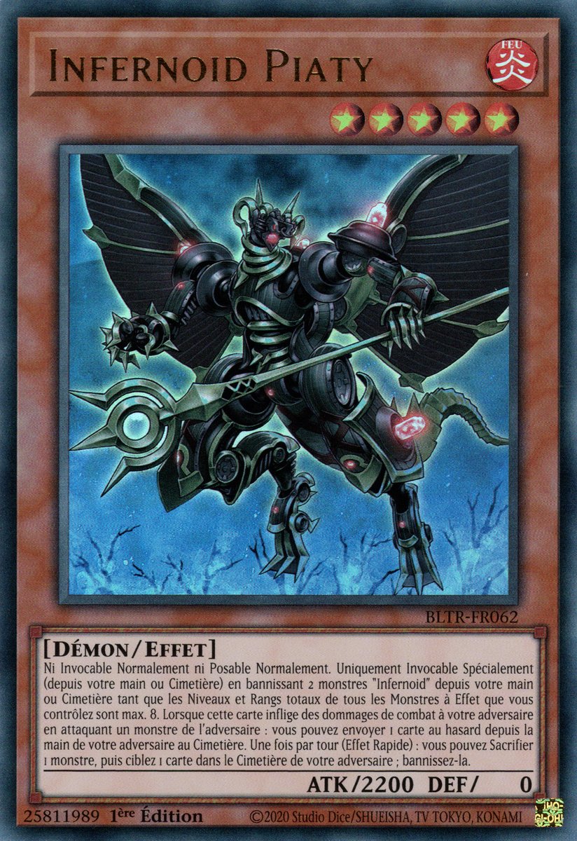 BLTR-FR062 Infernoid Piaty Secret Rare