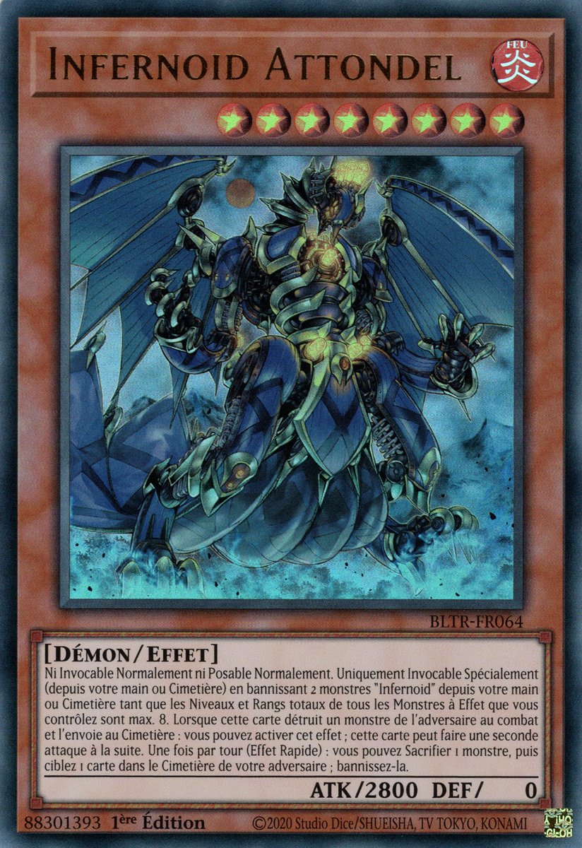 BLTR-FR064 Infernoid Attondel Secret Rare