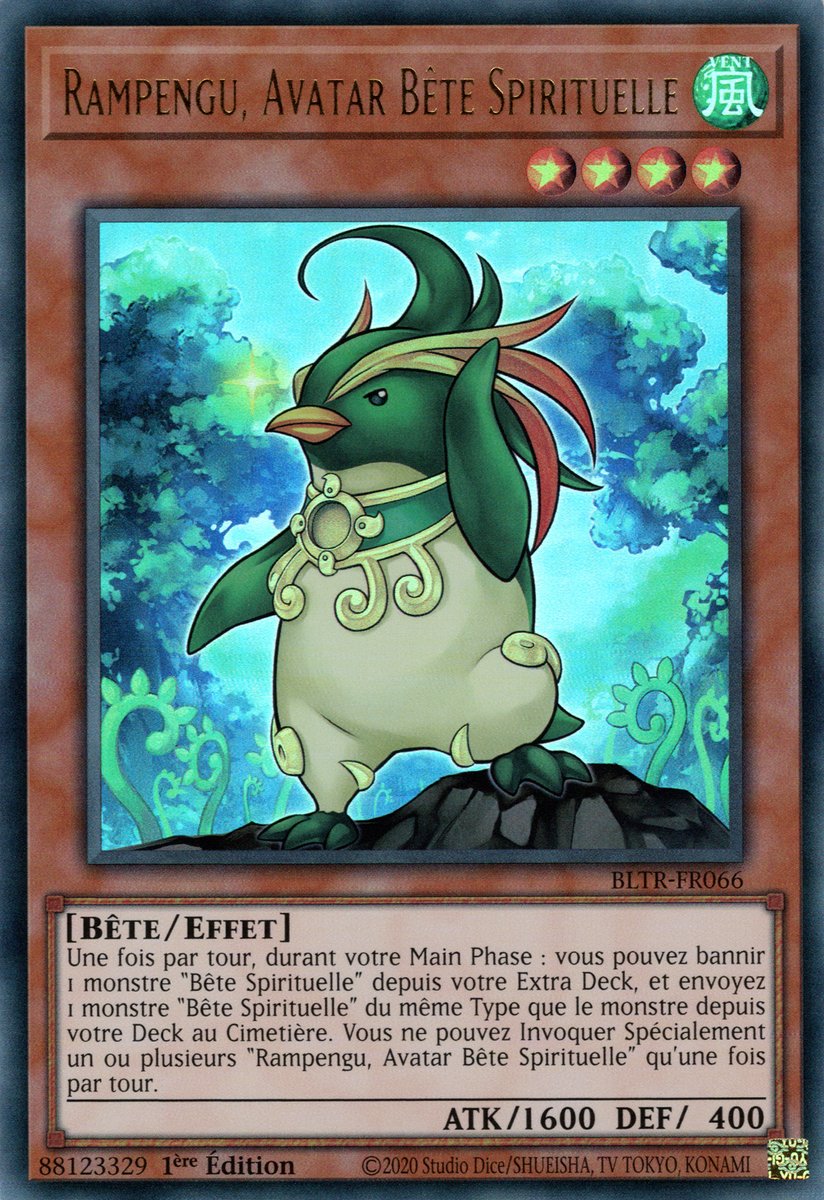 BLTR-FR066 Rampengu, Avatar Bête Spirituelle Ultra Rare