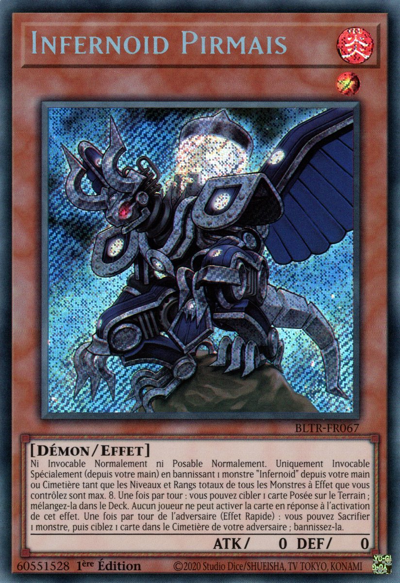 BLTR-FR067 Infernoid Pirmais Secret Rare