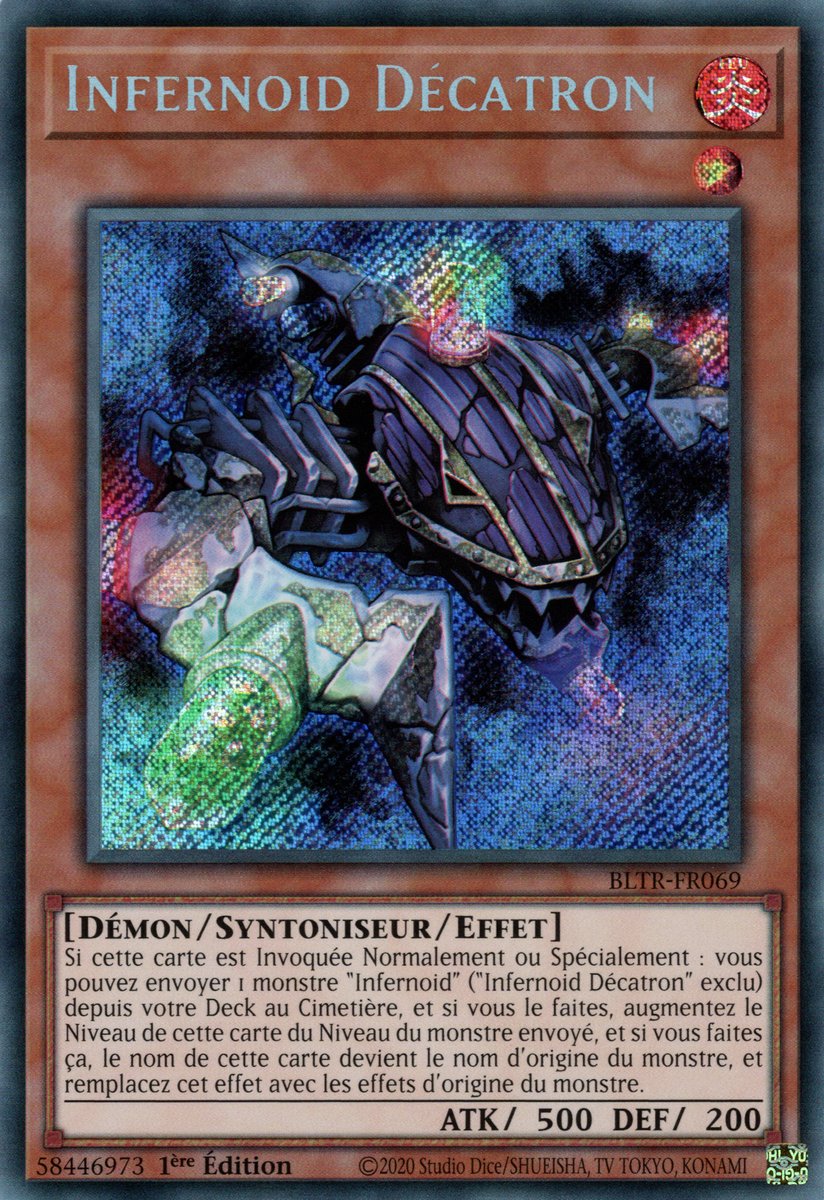 BLTR-FR069 Infernoid Décatron Secret Rare