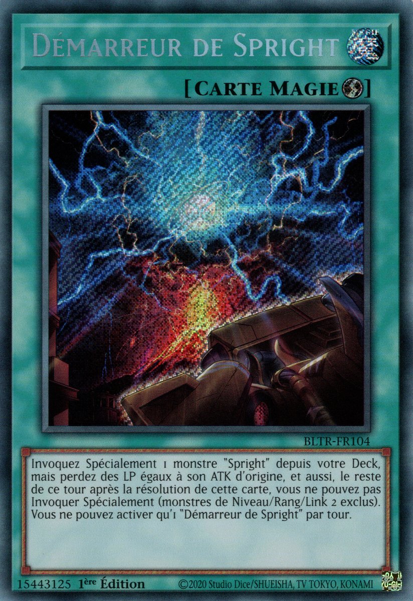 BLTR-FR104 Démarreur de Spright Secret Rare