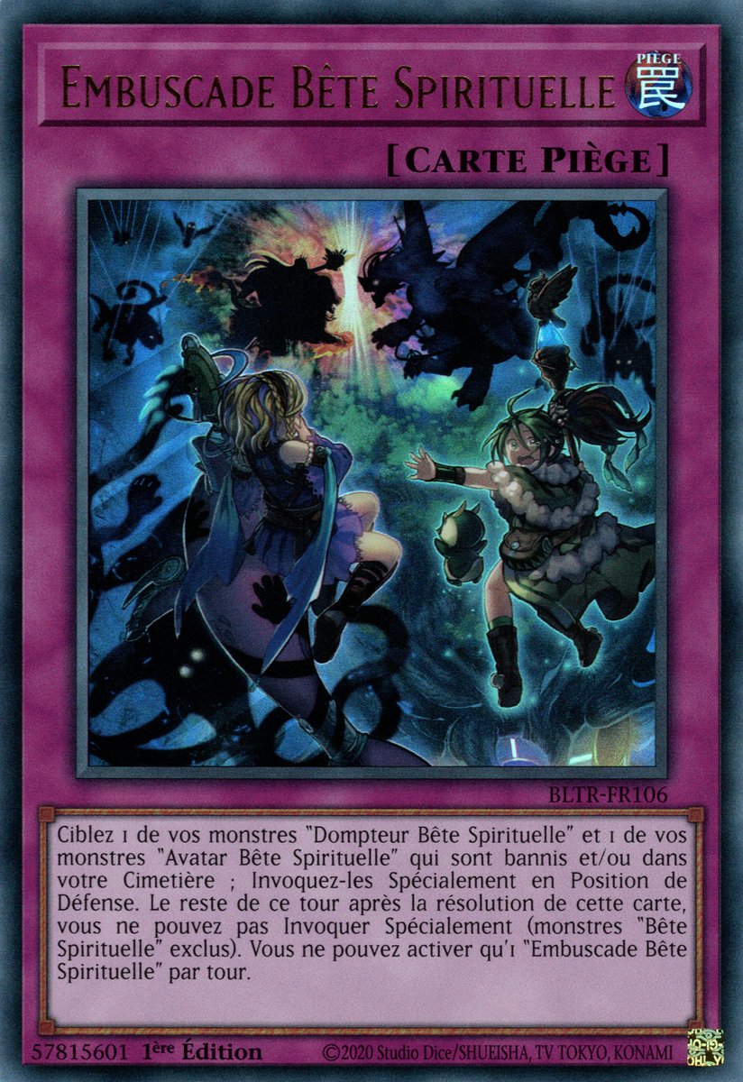 BLTR-FR106 Embuscade Bête Spirituelle Ultra Rare