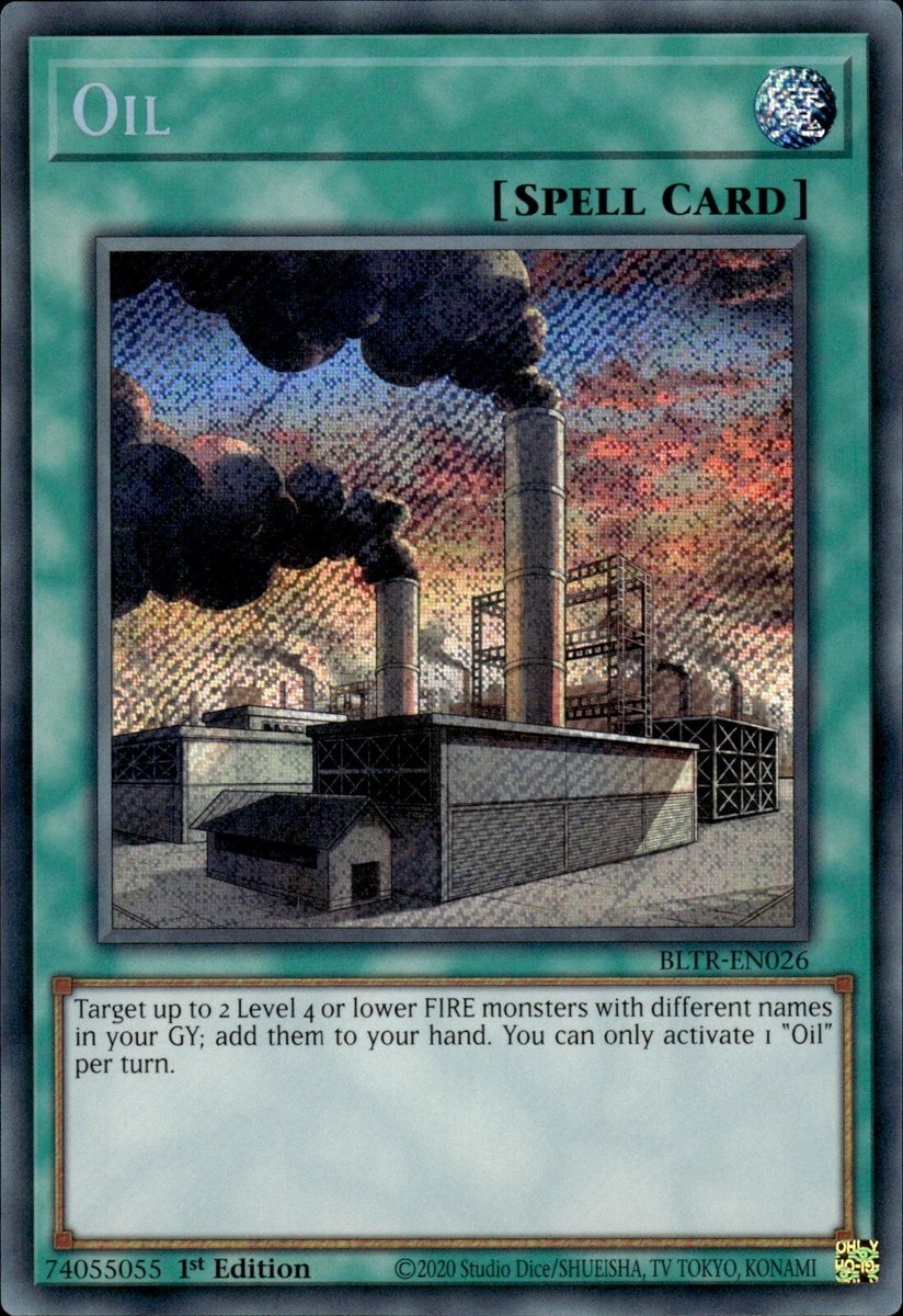 BLTR-EN026 Oil Secret Rare