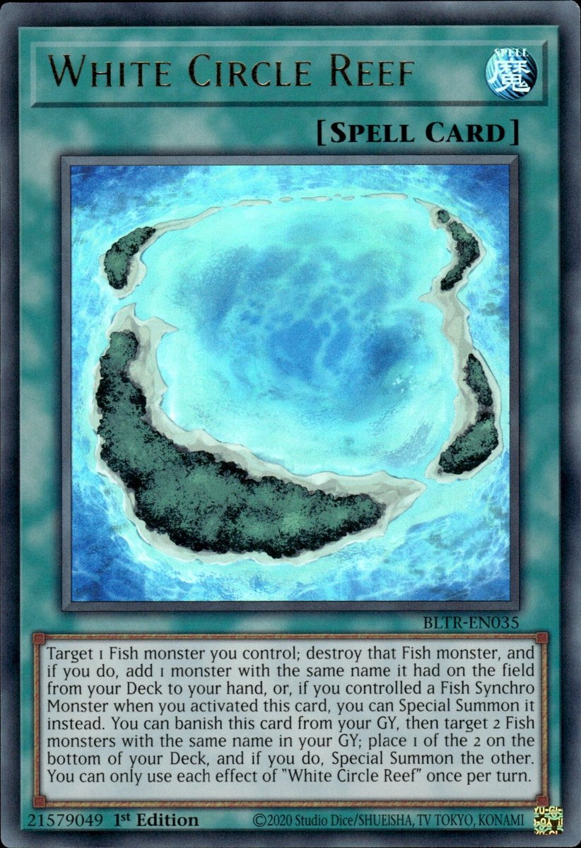 BLTR-EN035 White Circle Reef Ultra Rare