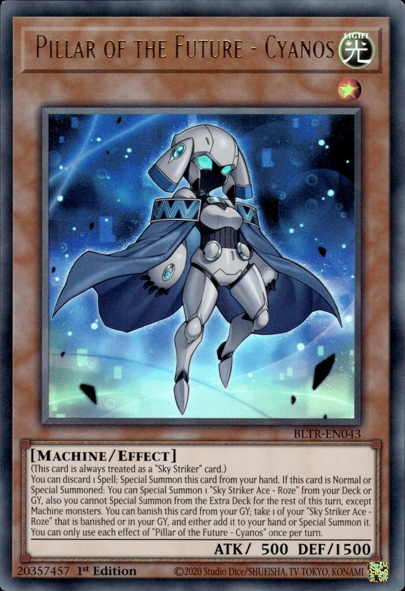 BLTR-EN043 Pillar of the Future - Cyanos Ultra Rare