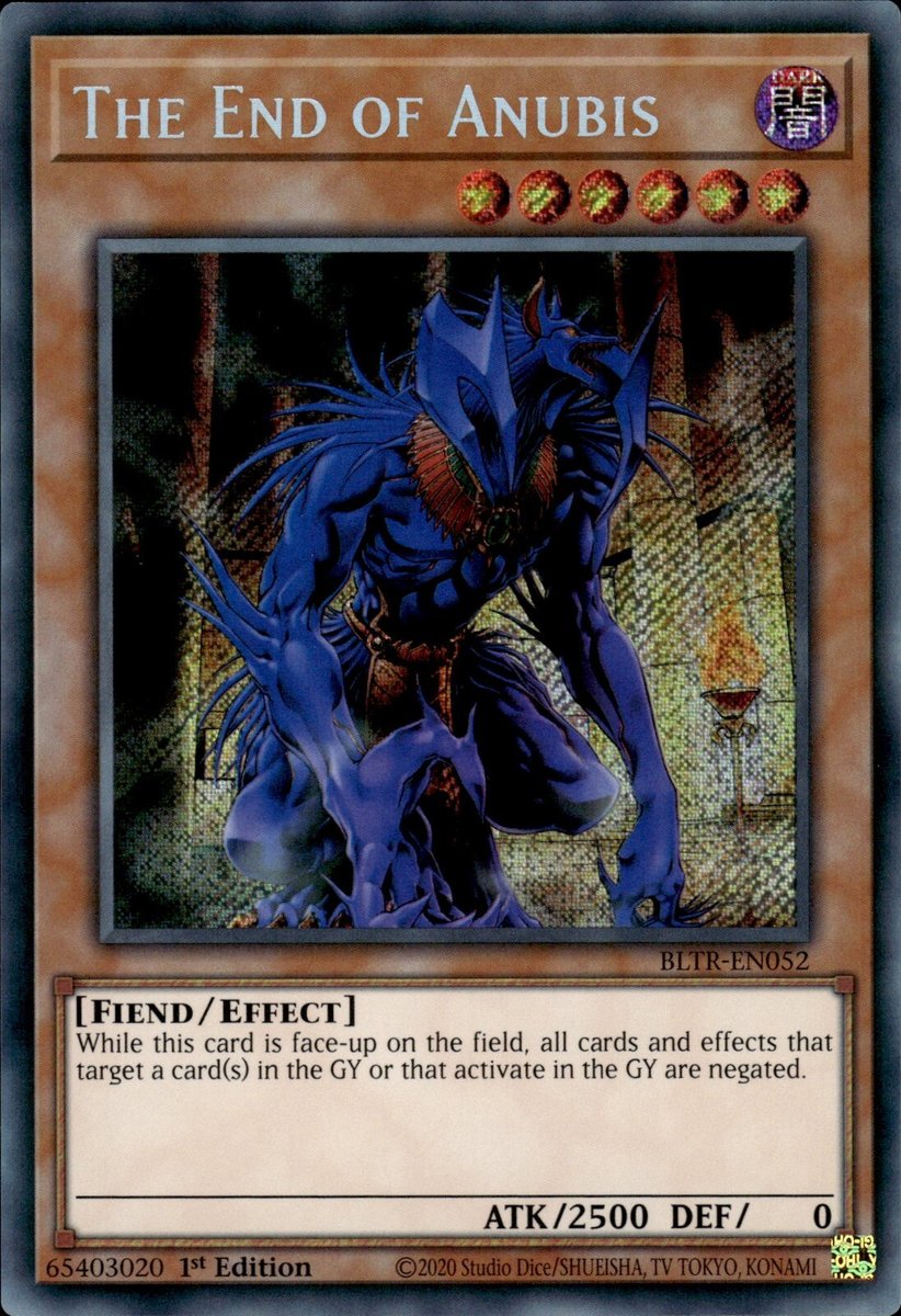 BLTR-EN052 The End of Anubis - Yu-Gi-Oh