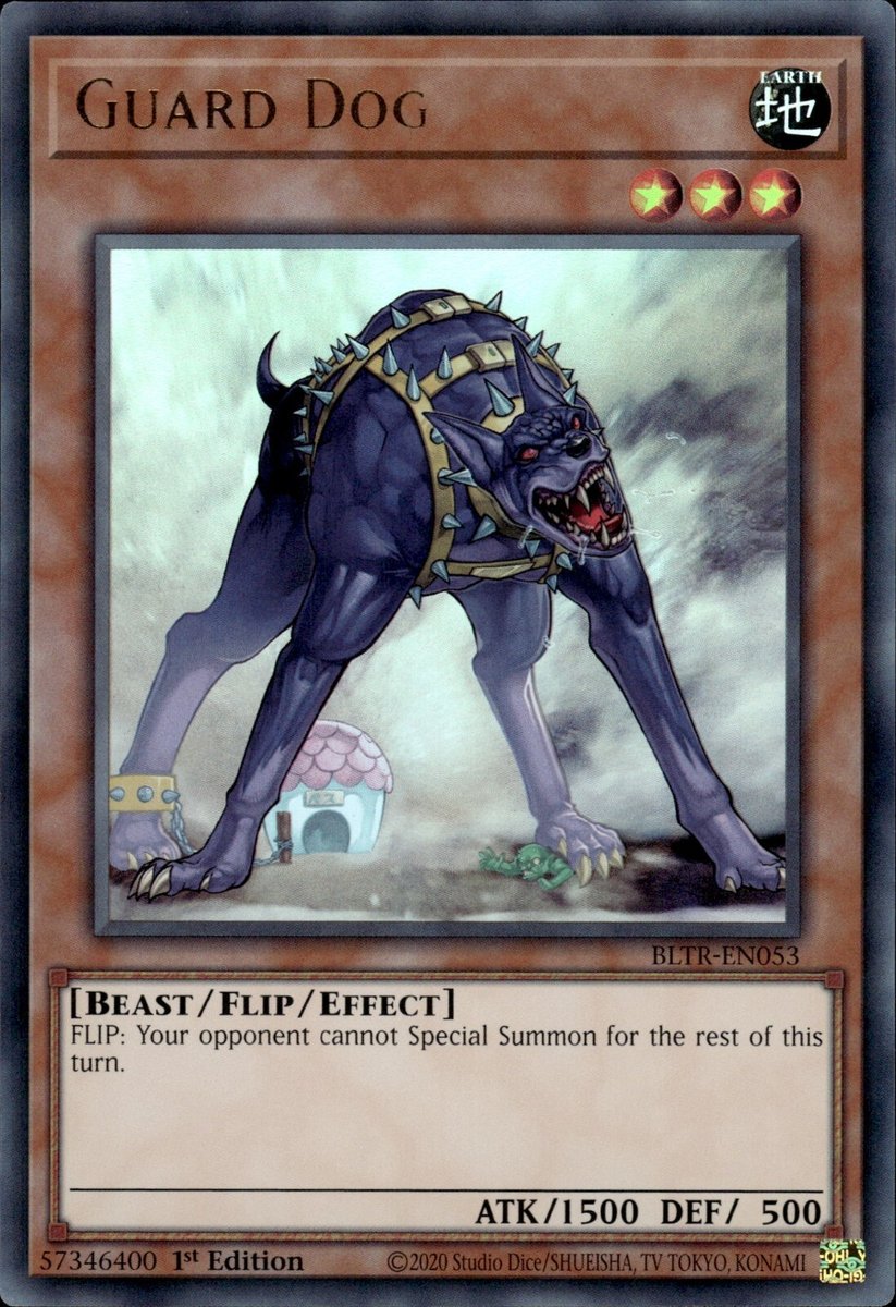 BLTR-EN053 Guard Dog Ultra Rare