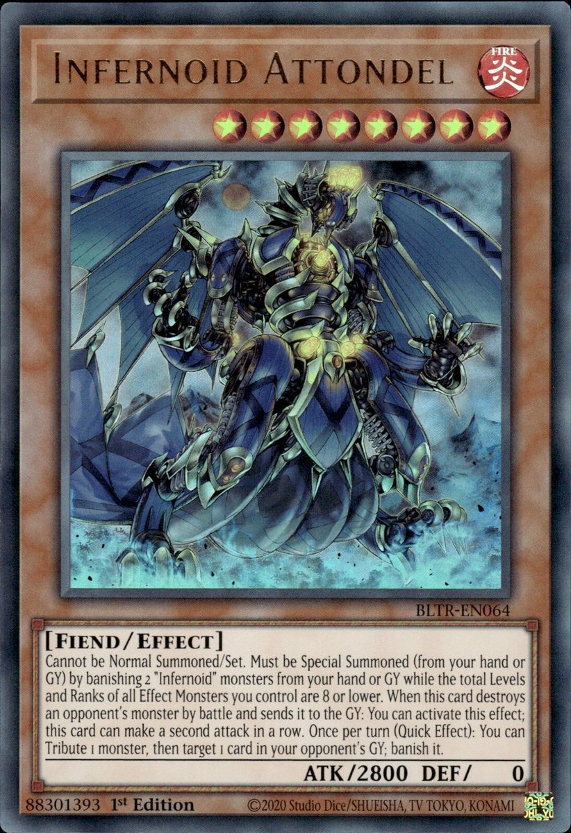 BLTR-EN064 Infernoid Attondel Secret Rare