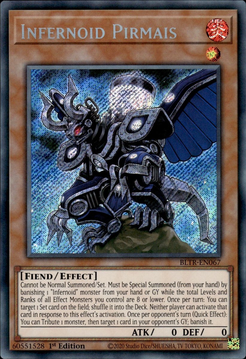 BLTR-EN067 Infernoid Pirmais Secret Rare