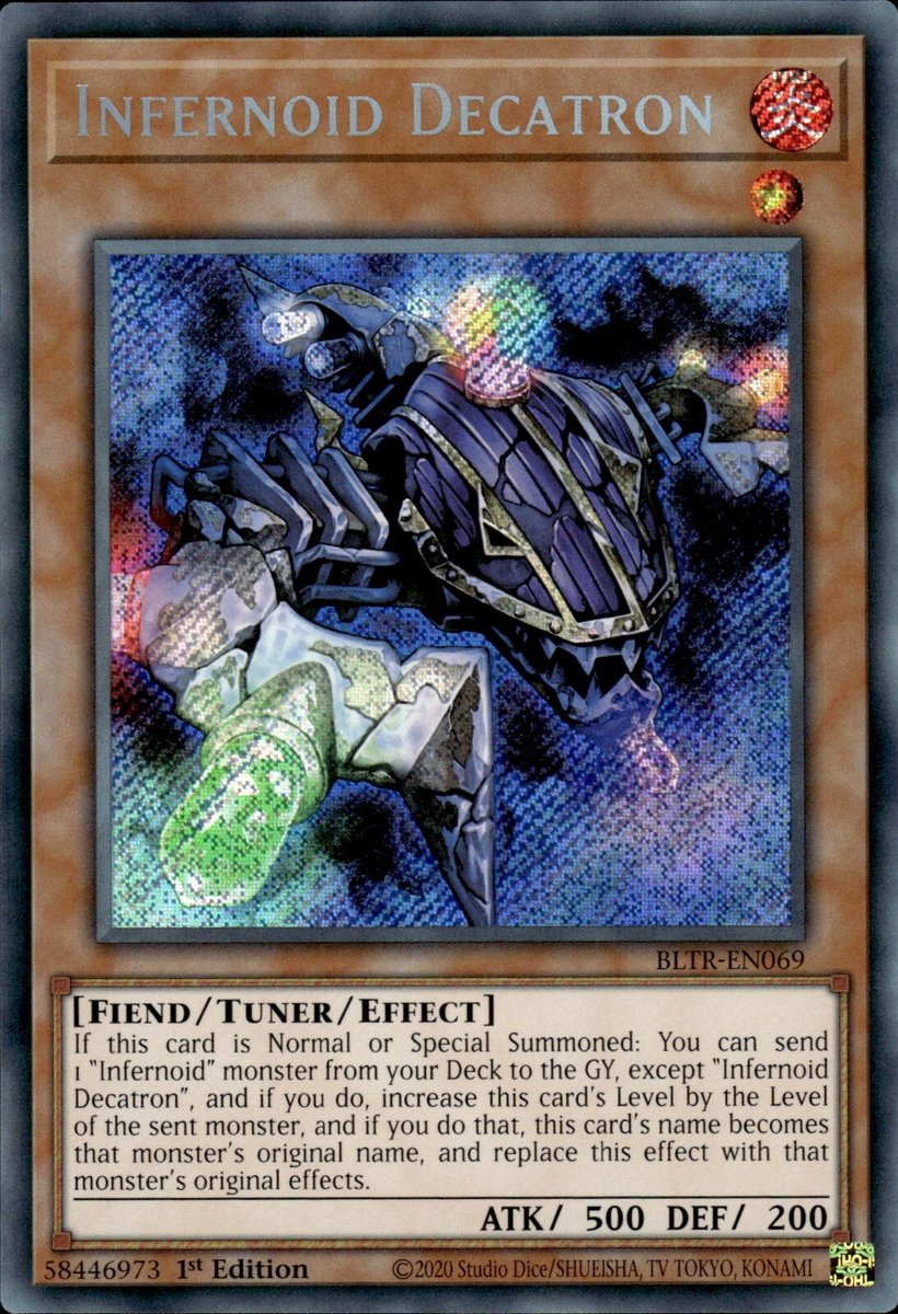 BLTR-EN069 Infernoid Decatron Secret Rare