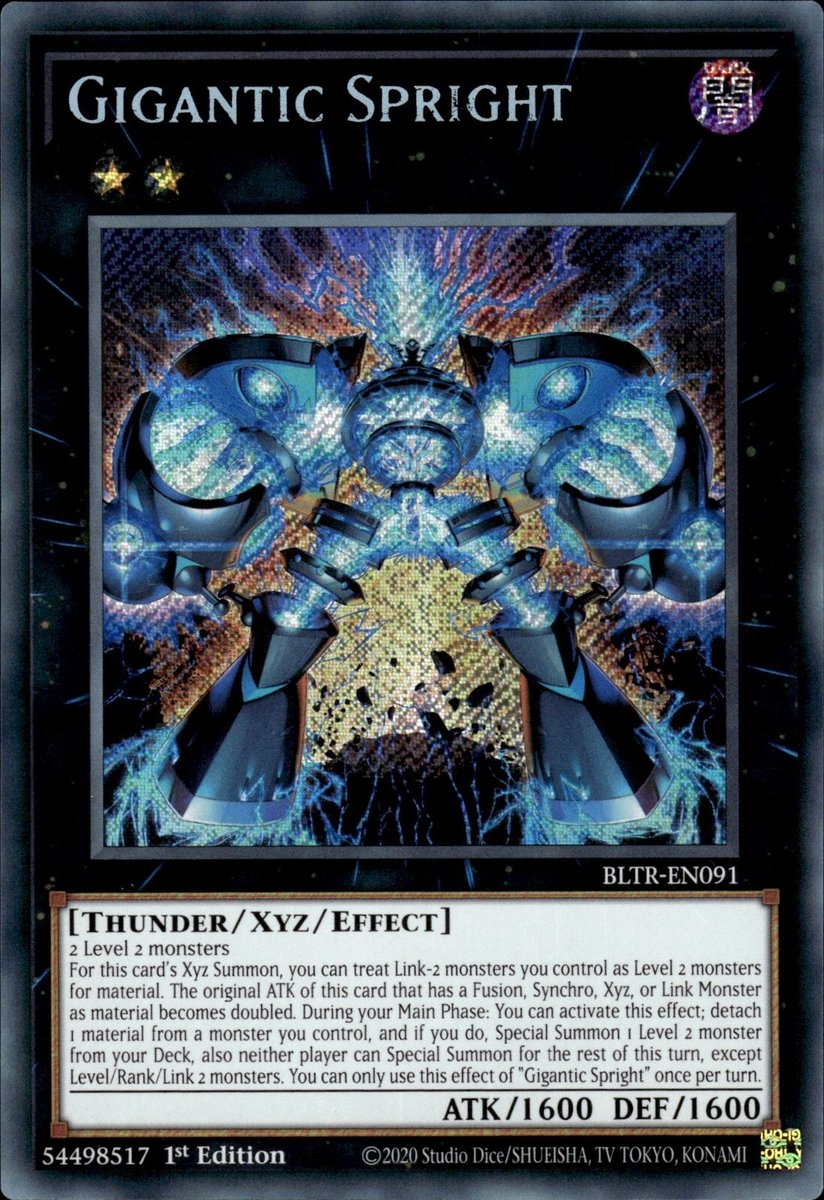 BLTR-EN091 Gigantic Spright Secret Rare