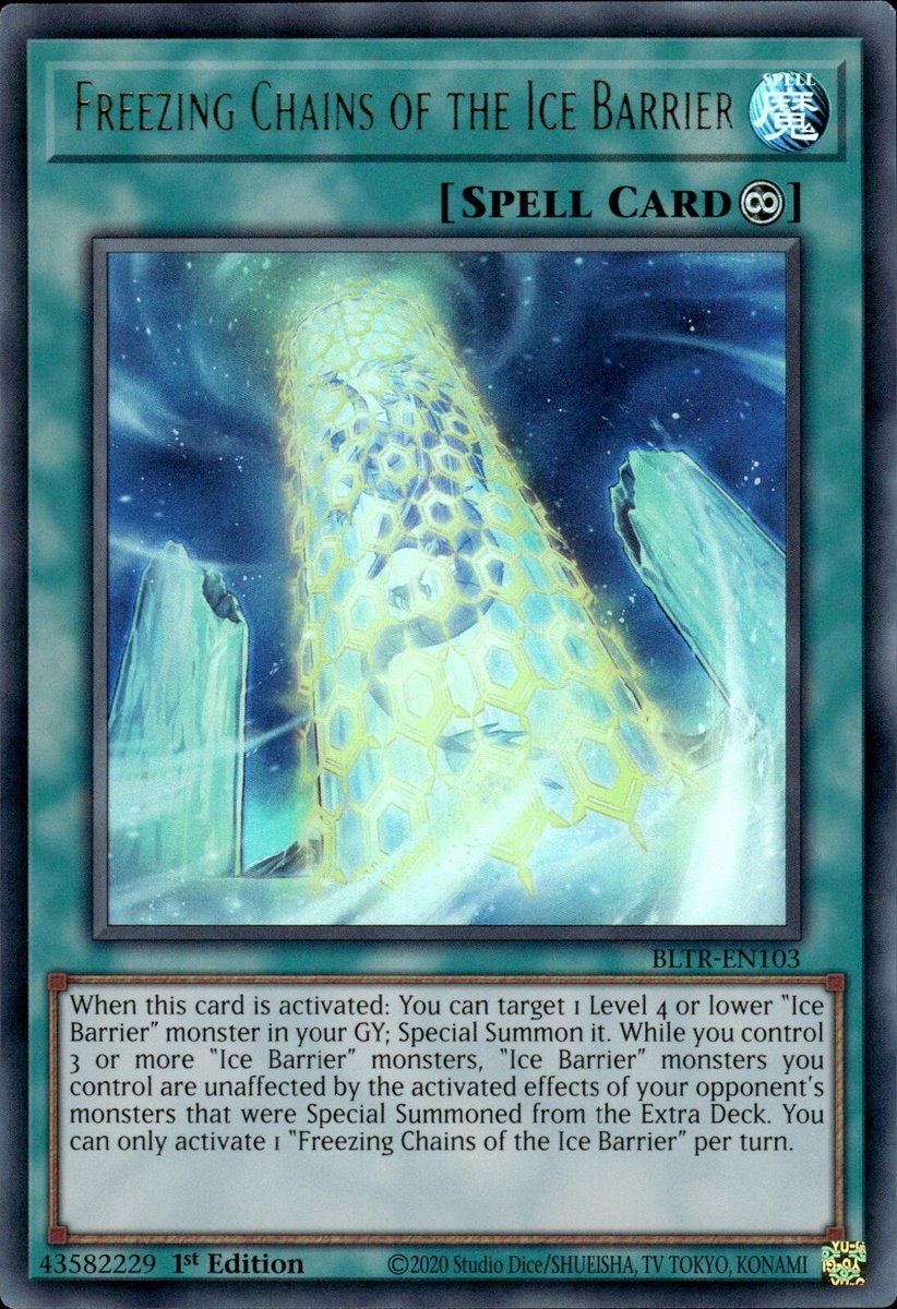 BLTR-EN103 Freezing Chains of the Ice Barrier Ultra Rare