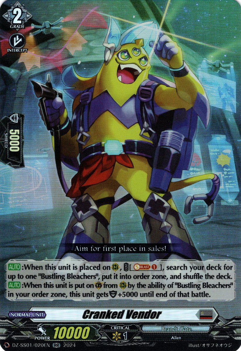 DZ-SS01/020EN Cranked Vendor Double Rare (RR)