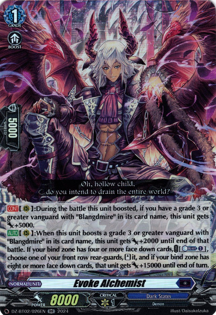 DZ-BT02/026EN Evoke Alchemist Double Rare (RR)