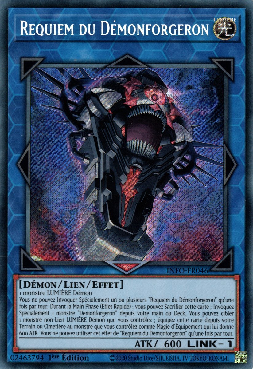 INFO-FR046 Requiem du Démonforgeron Secret Rare