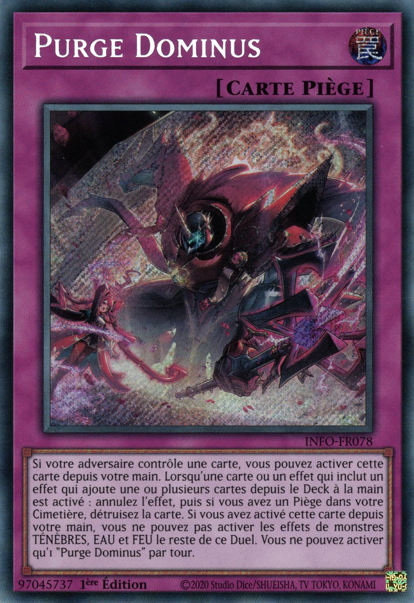 INFO-FR078 Purge Dominus Secret Rare