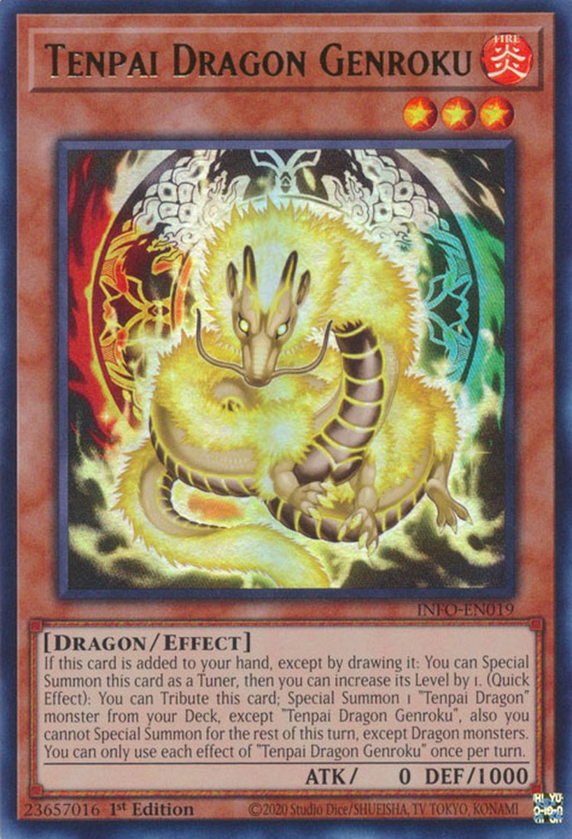 INFO-EN019 Tenpai Dragon Genroku Ultra Rare