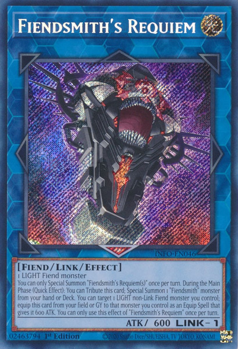 INFO-EN046 Fiendsmith's Requiem Secret Rare