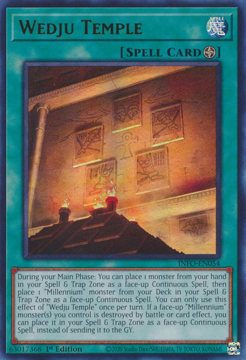 INFO-EN054 Wedju Temple - Yu-Gi-Oh