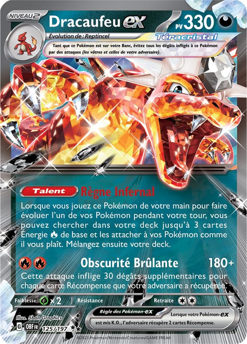 EV03_125/197 Dracaufeu ex Double Rare