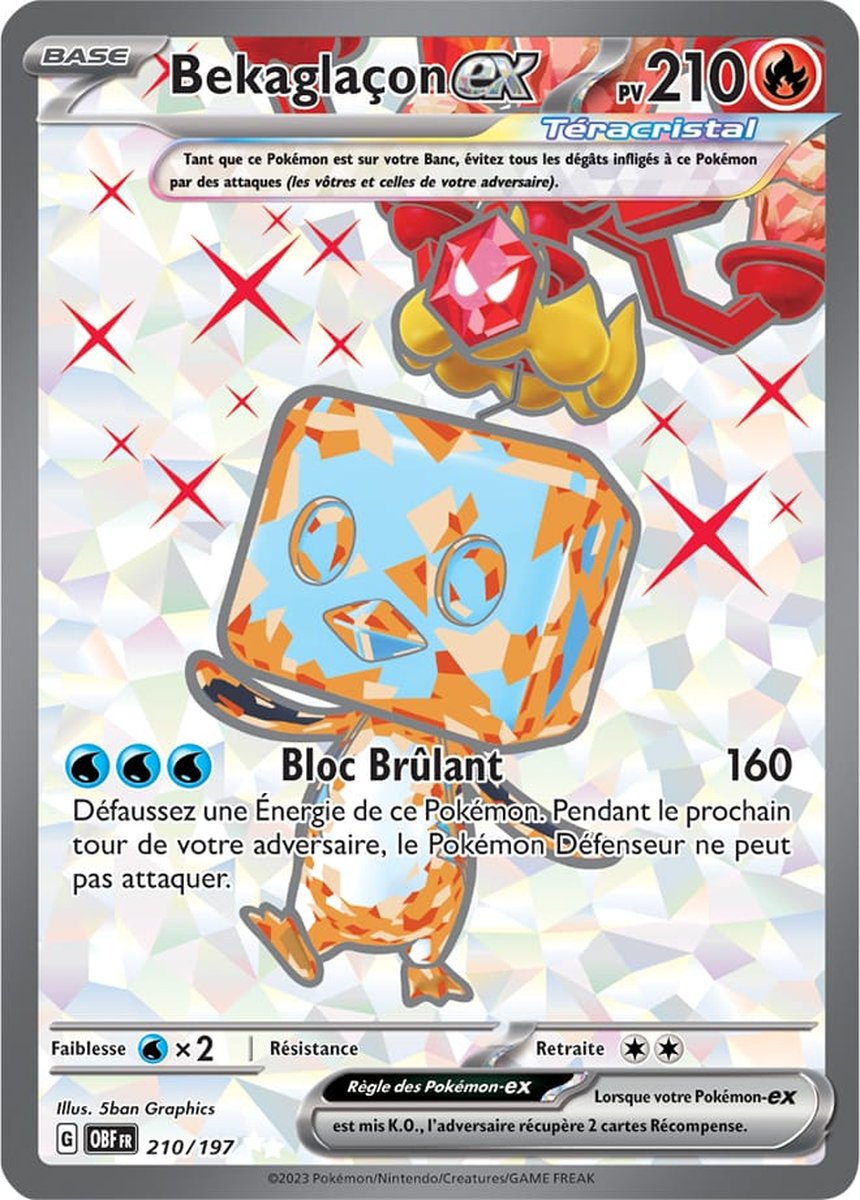 EV03_210/197 Bekaglaçon ex Full Art Ultra Rare