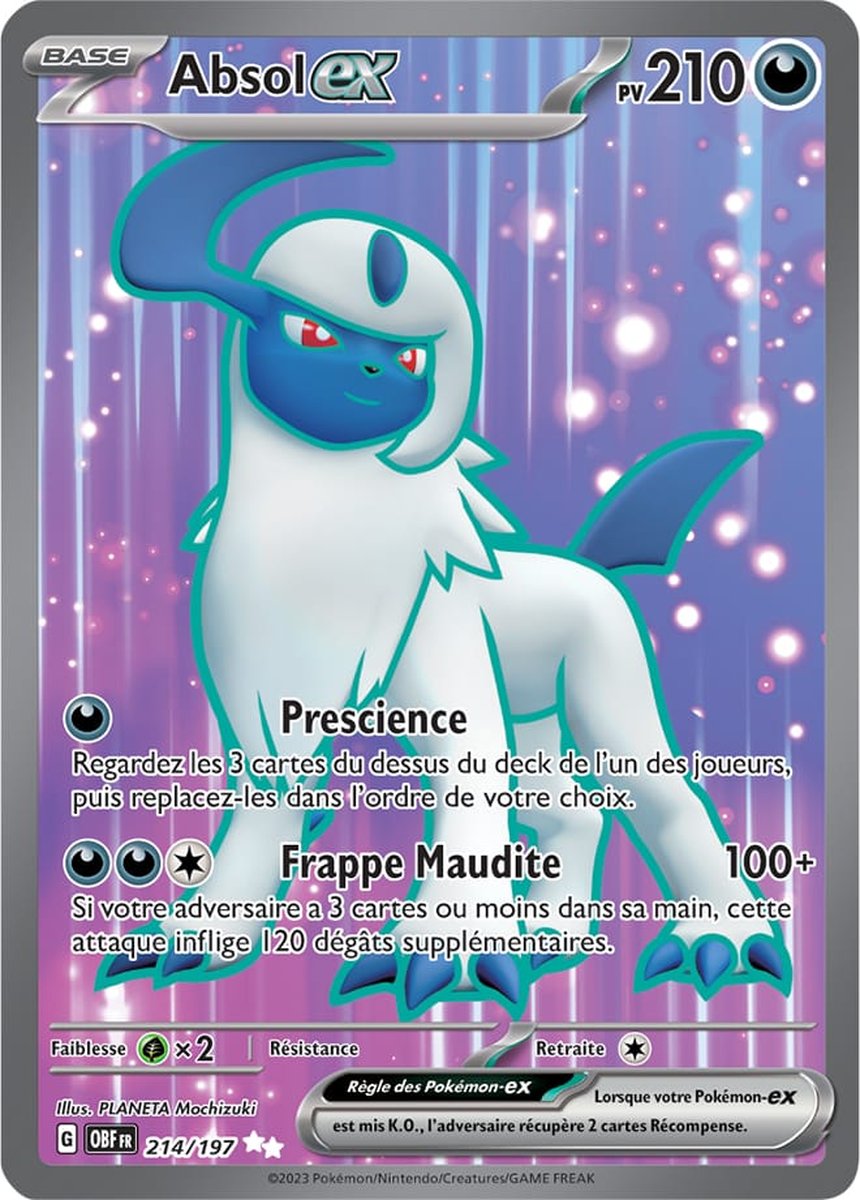 EV03_214/197 Absol ex Full Art Ultra Rare