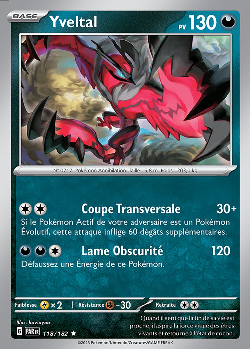 EV04_118/182 Yveltal Rare