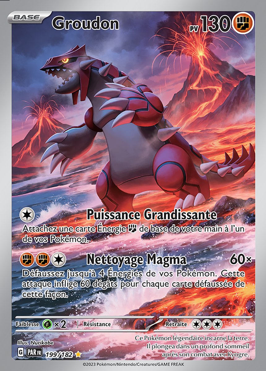 EV04_199/182 Groudon Illustration Rare