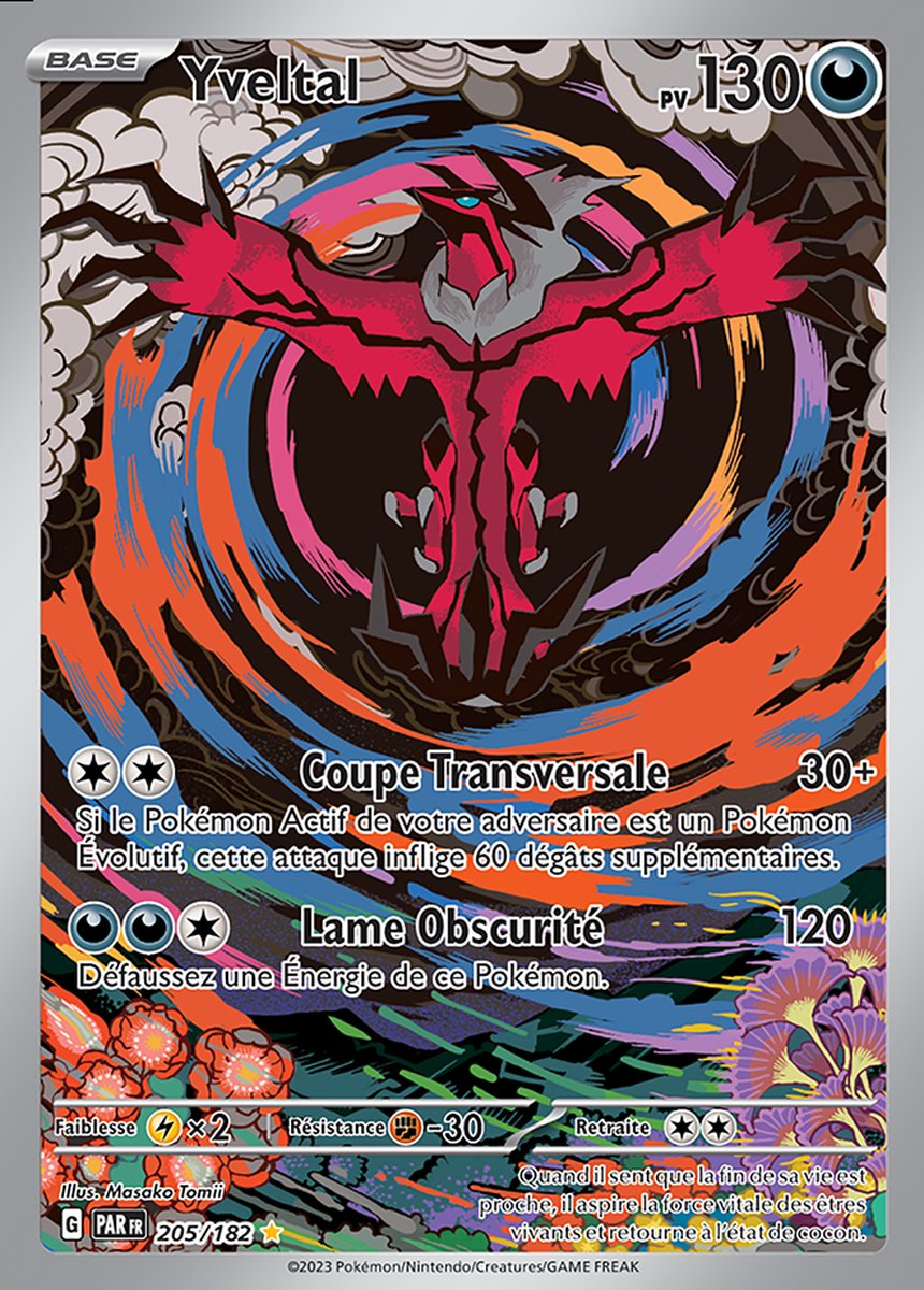 EV04_205/182 Yveltal Illustration Rare