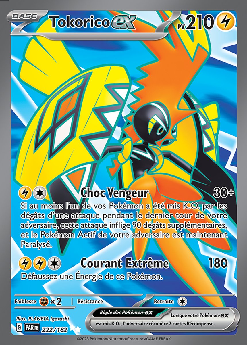 EV04_222/182 Tokorico ex Full Art Ultra Rare