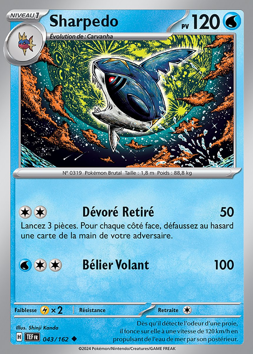 EV05_043/162 Sharpedo Peu commune