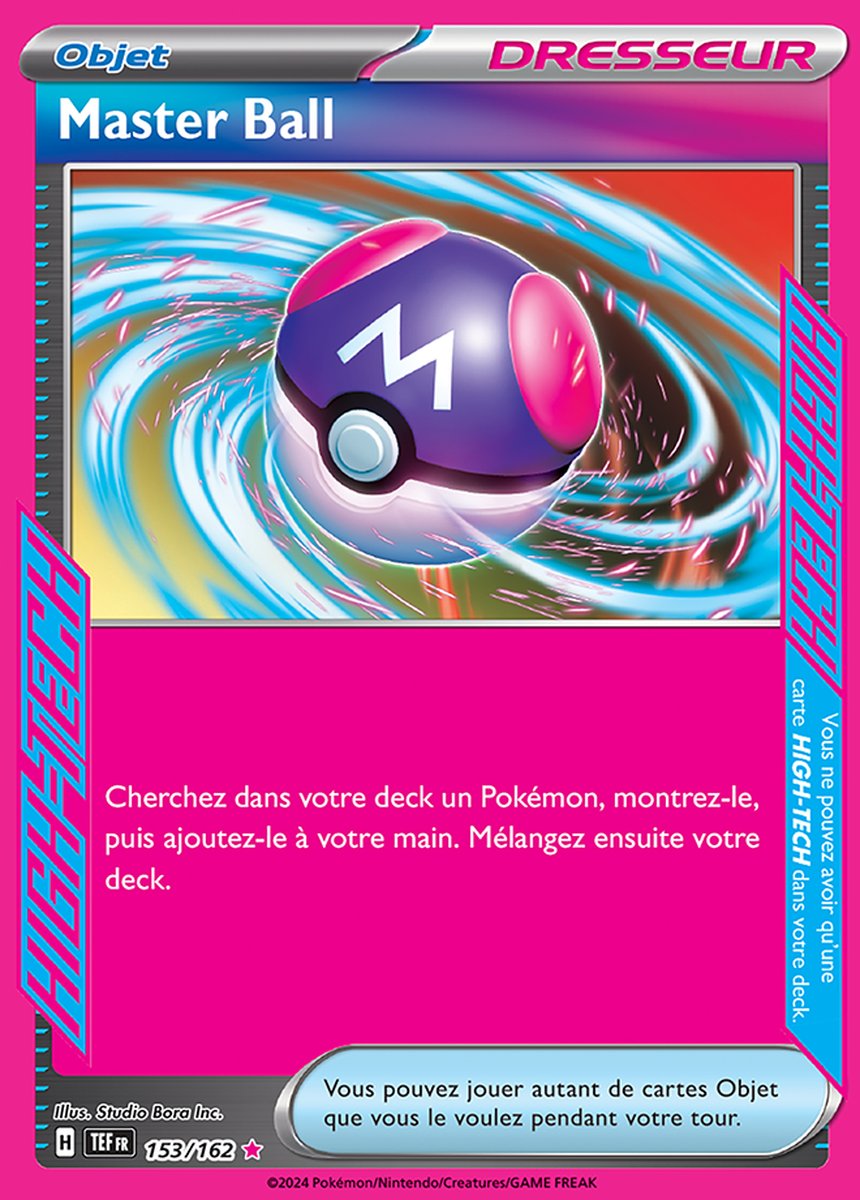 EV05_153/162 Master Ball HIGH-TECH rare