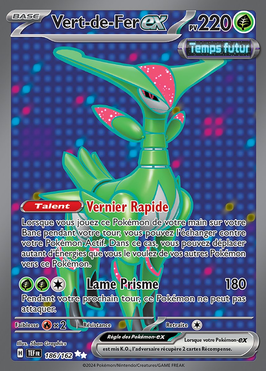 EV05_186/162 Vert-de-Fer ex Full Art Ultra Rare