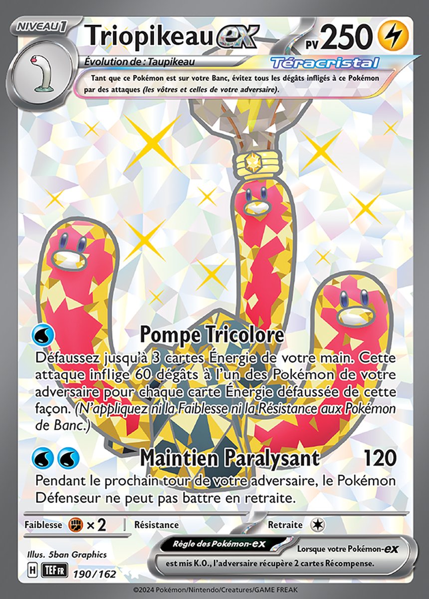 EV05_190/162 Triopikeau ex Full Art Ultra Rare